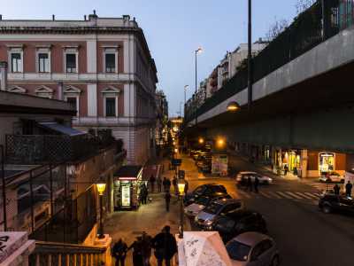 Da questo punto � possibile ammirare quasi per intero la zona sotto il ponte 
